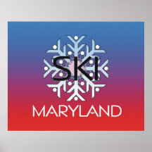 TOP Ski Maryland Posters