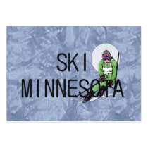 TOP Ski Minnesota business cards by teepossible TOP Ski Minnesota business cards