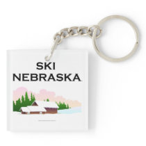 TOP Ski Nebraska Acrylic Keychains