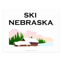 TOP Ski Nebraska Post Card