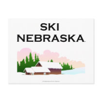 TOP Ski Nebraska postcards