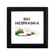 TOP Ski Nebraska Trinket Box