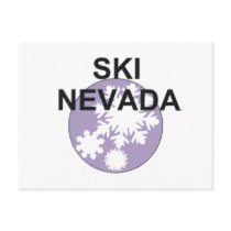 TOP Ski Nevada Postcard