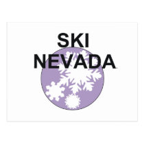 TOP Ski Nevada Postcard