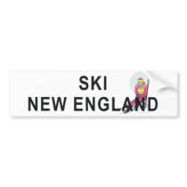 TOP Ski New England bumper stickers by teepossible TOP Ski New England bumper stickers