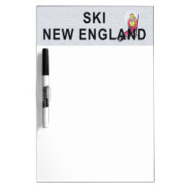 TOP Ski New England Dry Erase Whiteboard
