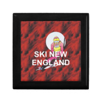 TOP Ski New England Trinket Boxes