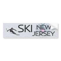 TOP Ski New Jersey bumper stickers