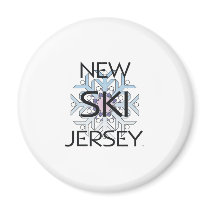TOP Ski New Jersey Magnets