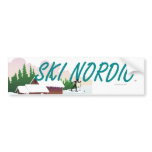 TOP Ski Nordic Bumper Sticker