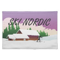 TOP Ski Nordic placemats