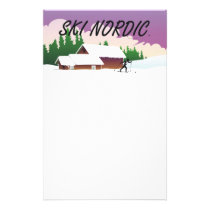 TOP Ski Nordic Stationery Design