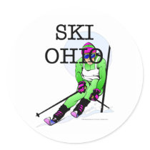 TOP Ski Ohio Sticker