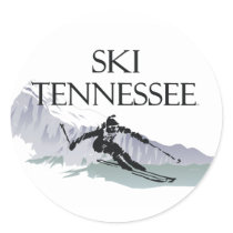 TOP Ski Tennessee Stickers