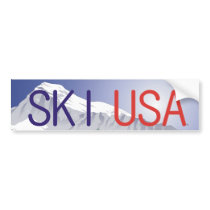 TOP Ski USA bumper stickers