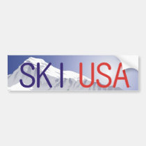 TOP Ski USA bumper stickers