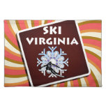 TOP Ski Virginia Place Mats