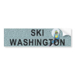 TOP Ski Washington Bumper Sticker