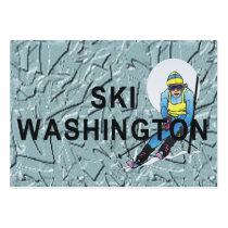 TOP Ski Washington business cards by teepossible TOP Ski Washington business cards