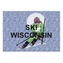 TOP Ski Wisconsin business cards by teepossible TOP Ski Wisconsin business cards