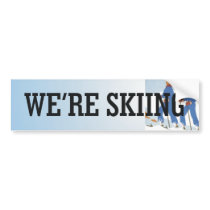 TOP Skiing Bumper Stickers