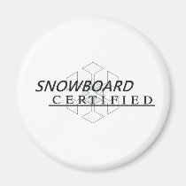 TOP Snowboard Certified magnets