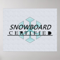 TOP Snowboard Certified posters