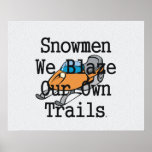 TOP Snowmen Print