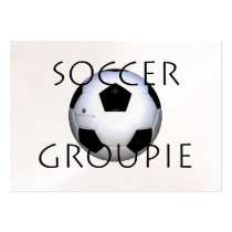 TOP Soccer Groupie business cards
