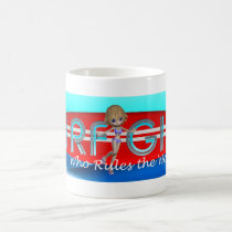 TOP Surf Girl Coffee Mug
