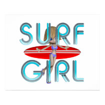 TOP Surf Girl Posters