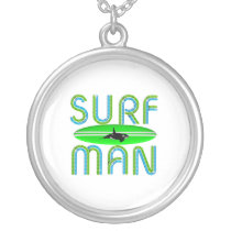 TOP Surf Man Personalized Necklace