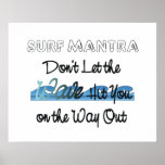 TOP Surf Mantra Print