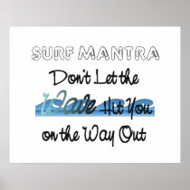 TOP Surf Mantra Print