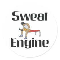 TOP Sweat Engine stickers