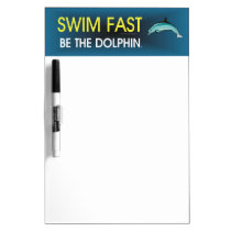 TOP Swim Dolphin Fast dry erase boards