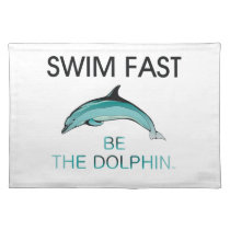 TOP Swim Dolphin Fast Placemat