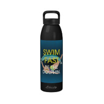 TOP Swim Dolphin Fast Reusable Water Bottle