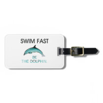 TOP Swim Dolphin Fast Tags For Luggage