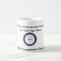 Top Ten Award - 2008 ARRL Sweepstakes Coffee Mugs
