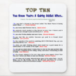 Top Ten List 1 Mouse Pad