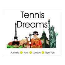 TOP Tennis Dreams Posters