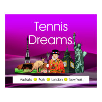TOP Tennis Dreams Print
