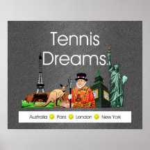 TOP Tennis Dreams Print