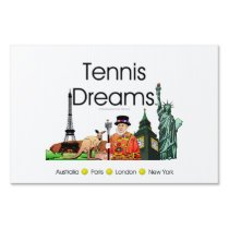 TOP Tennis Dreams Yard Signs
