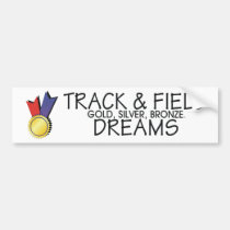 TOP Track Dreams bumper stickers