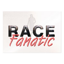 TOP Track Race Fanatic Business Cards