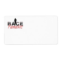 TOP Track Race Fanatic Custom Shipping Labels
