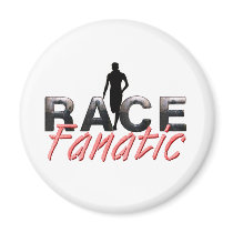 TOP Track Race Fanatic Refrigerator Magnets