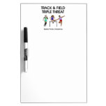 TOP Track Triple Dry-Erase Whiteboard
